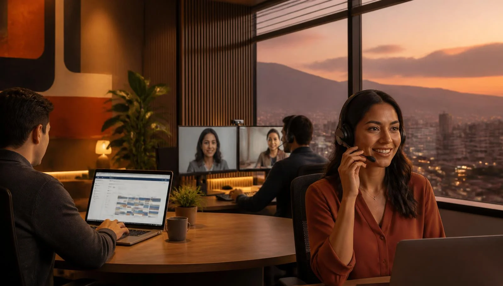 Overview of nearshore outsourcing services: bilingual customer support, virtual assistance, and interpretation